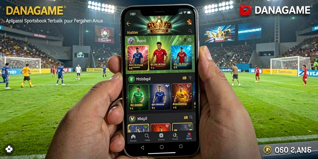 Tampilan menarik dari gameplay Sportsbook di DANAGAME.