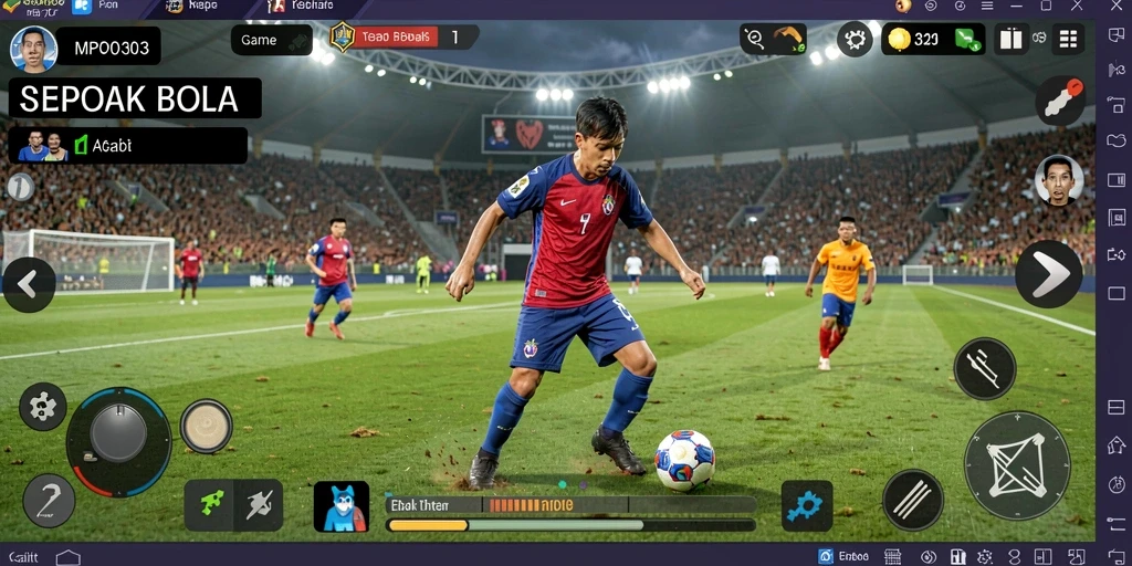 Tampilan gameplay MPO303 yang seru dengan aksi di lapangan.