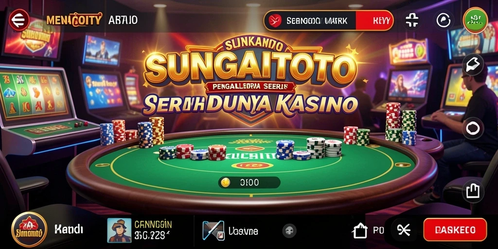 Tampilan gameplay menegangkan dari SUNGAITOTO yang mengasyikkan.